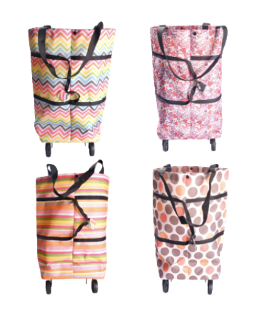 Kenmaster Tas Belanja Lipat Roda Serbaguna 1